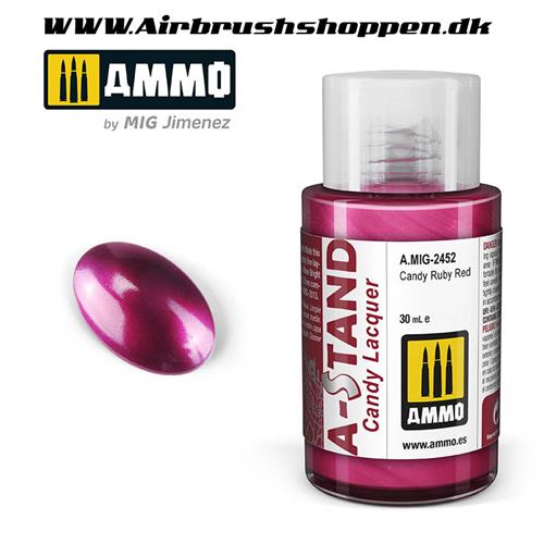 A.MIG 2452 Candy Ruby Red   A-Stand paint 30 ml